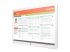 HP HC241 Clinical Review Monitor - Right-angle
