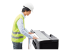 HP DesignJet T830 - multifunction printer - Close up